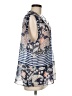 CAbi 100% Polyester Blue Sleeveless Blouse Size M - photo 4
