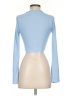 Flounce Blue Long Sleeve Turtleneck Size 2 - photo 2