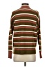 Madewell Stripes Brown Turtleneck Sweater Size XS - photo 2