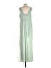 Velvet 100% Polyester Solid Green Jumpsuit Size 4 - photo 2