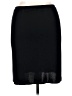 misook 100% Acrylic Solid Black Formal Skirt Size M - photo 2