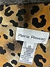 Rena Rowan 100% Polyester Animal Print Brown Long Sleeve Blouse Size 14 - photo 7