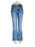 NYDJ Hearts Blue Jeans Size 6 - photo 1