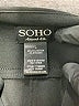 SOHO Apparel Ltd Solid Black Active Pants Size L - photo 7