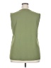 Unbranded 100% Polyester Green Sleeveless Blouse Size 2X - photo 2