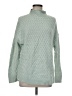 Vince Camuto Solid Green Turtleneck Sweater Size M - photo 1