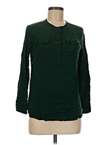 Staring at Stars Long Sleeve Button-Down Shirt (view 1)