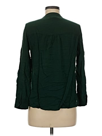 Staring at Stars Long Sleeve Button-Down Shirt (view 2)