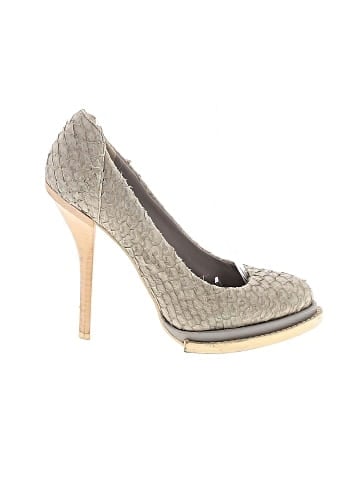 Alexander Wang Aida Fish Scale Heels (view 1)