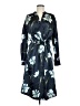 Vince. 100% Polyester Blue Casual Dress Size M - photo 1
