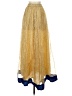 Unbranded Gold Formal Skirt Size 00 (estimated) - photo 1