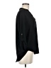Lush 100% Polyester Black 3/4 Sleeve Blouse Size M - photo 4