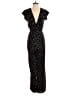 LPA 100% Polyester Stars Black Jumpsuit Size XS - photo 1