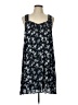 Entro Blue Casual Dress Size L - photo 1