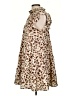 Unbranded 100% Polyester Floral Brown Casual Dress Size S - photo 5