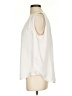 Banana Republic 100% Polyester Ivory Sleeveless Blouse Size S - photo 5