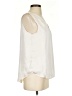 Banana Republic 100% Polyester Ivory Sleeveless Blouse Size S - photo 4