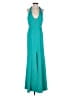 Sequin Hearts Teal Cocktail Dress Size 3 - photo 1
