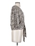 1.State 100% Polyester Animal Print Gray Kimono Size XS - photo 4