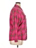 Cato 100% Cotton Plaid Pink Long Sleeve Button-Down Shirt Size XL - photo 4