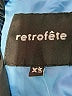 retrofête 100% Viscose Blue Cocktail Dress Size XS - photo 7