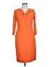 Escada Orange Casual Dress Size EU 42 / US 12 - photo 1
