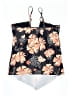 Unbranded Floral Black Swimsuit Top Size XL - photo 2