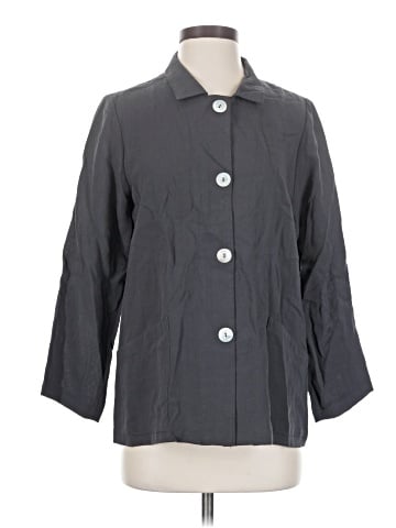 Fridaze 3/4 Sleeve Button-Down Shirt (view 1)