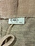 Cato Chevron-herringbone Tan Casual Pants Size M (estimated) - photo 7