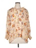 Joie Floral Ivory 3/4 Sleeve Blouse Size 1X - photo 1