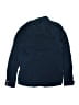 Tommy Hilfiger Solid Blue Long Sleeve Button-Down Shirt Size L (kids) - photo 2