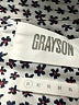 Grayson 100% Cotton Polka Dots Silver Long Sleeve Blouse Size XS (1) - photo 7