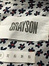 Grayson 100% Cotton Polka Dots Silver Long Sleeve Blouse Size XS (1) - photo 8