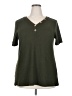 Unbranded Green Short Sleeve Top Size XXL - photo 1