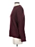 Time and Tru 100% Recycled Polyester Burgundy Pullover Sweater Size XS - photo 5