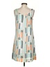 BCBGeneration Print Gray Casual Dress Size S - photo 2