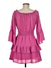 Le Lis 100% Polyester Pink Casual Dress Size M - photo 2