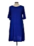 Assorted Brands Blue 3/4 Sleeve Top Size L (estimated) - photo 2