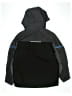 Gerry 100% Polyester Color Block Black Windbreaker Size 10 - 12 - photo 2