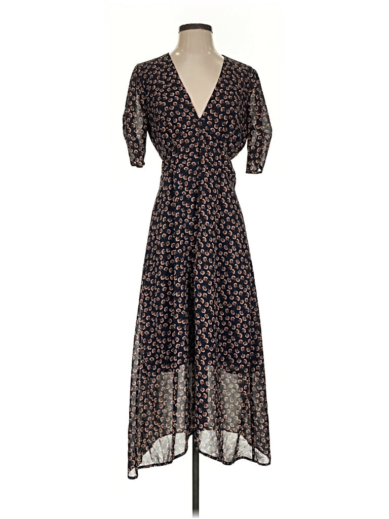 Pre-owned Astr Casual Dress In Black