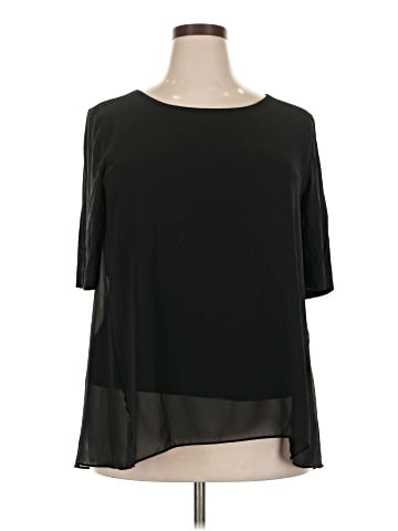 Ann Taylor Short Sleeve Blouse (view 1)