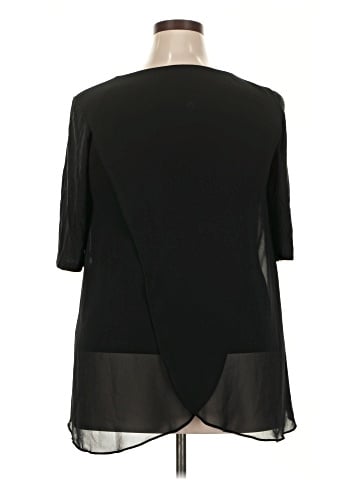 Ann Taylor Short Sleeve Blouse (view 2)