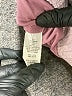 Gilli Chevron-herringbone Gray Purple Casual Skirt Size M - photo 5