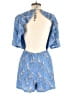 Chelsea & Violet Paisley Blue Romper Size M - photo 2