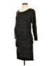 Hello Miz Gray Casual Dress Size Med Maternity - photo 1