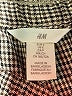 H&M Houndstooth Gray Casual Pants Size S - photo 4