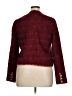 WD.NY 100% Polyester Tweed Burgundy Blazer Size XL - photo 2