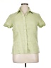 Lands' End Green Short Sleeve Blouse Size 14 - photo 1