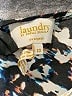 Laundry by Shelli Segal 100% Polyester Animal Print Brown 3/4 Sleeve Blouse Size 10 - photo 7