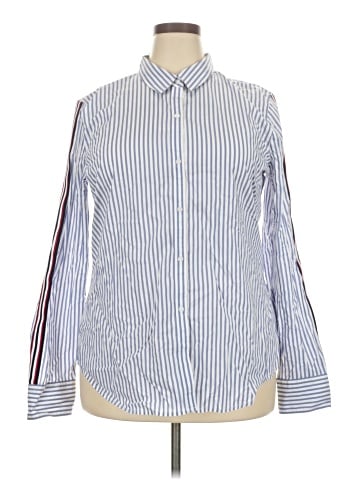 Worthington Long Sleeve Button-Down Shirt (view 1)